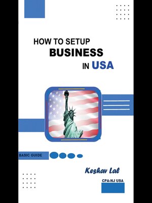 cover image of HOW TO SETUP BUSINESS IN USA BASIC GUIDE
